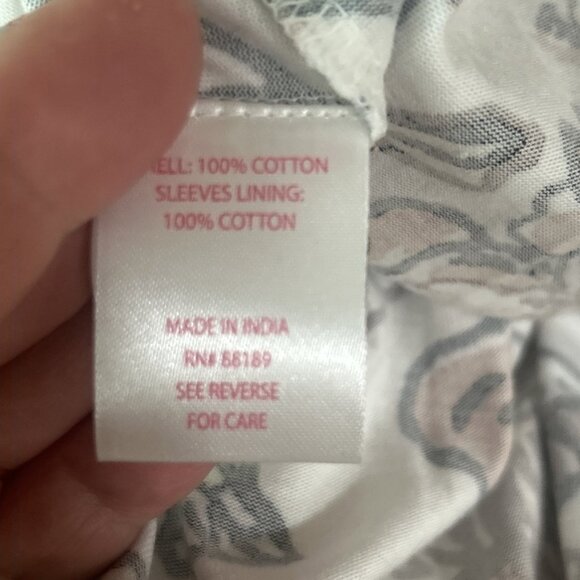 Lilly Pulitzer Amesbury Dress Color Coconut Take Meowt Brown Tan White Large - Picture 11 of 16